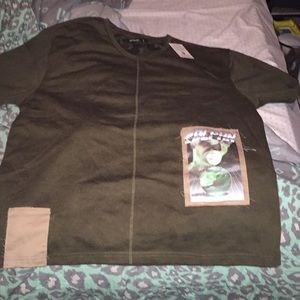 Pink Dolphin Distressed shirt